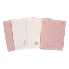 4PK Face Towel Set