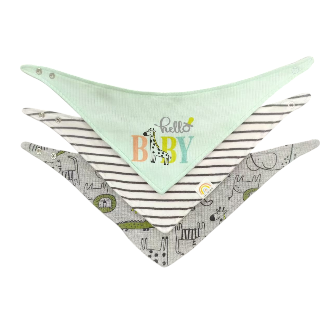 3PC Triangular Bib Set