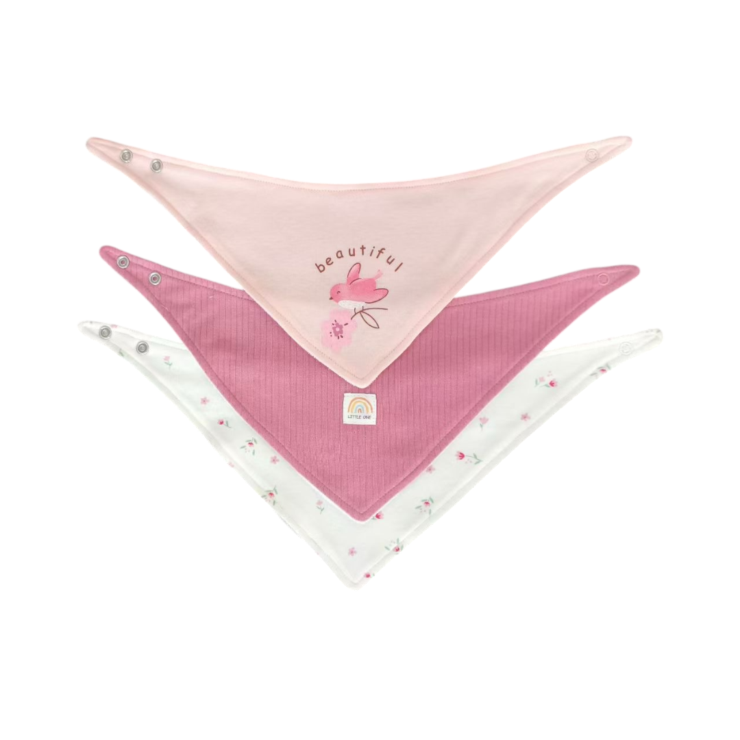 3PC Triangular Bib Set