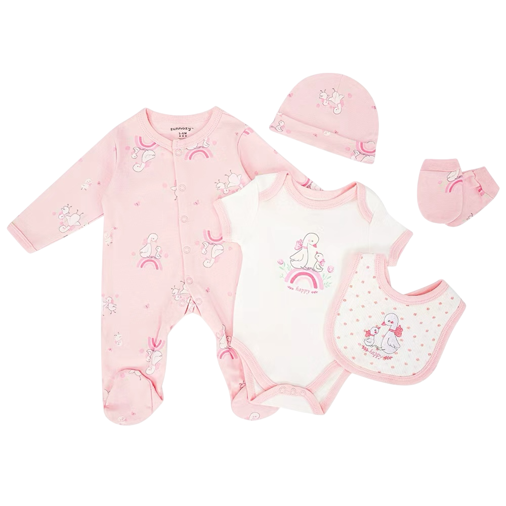 Baby Girl 5PC Starter Set