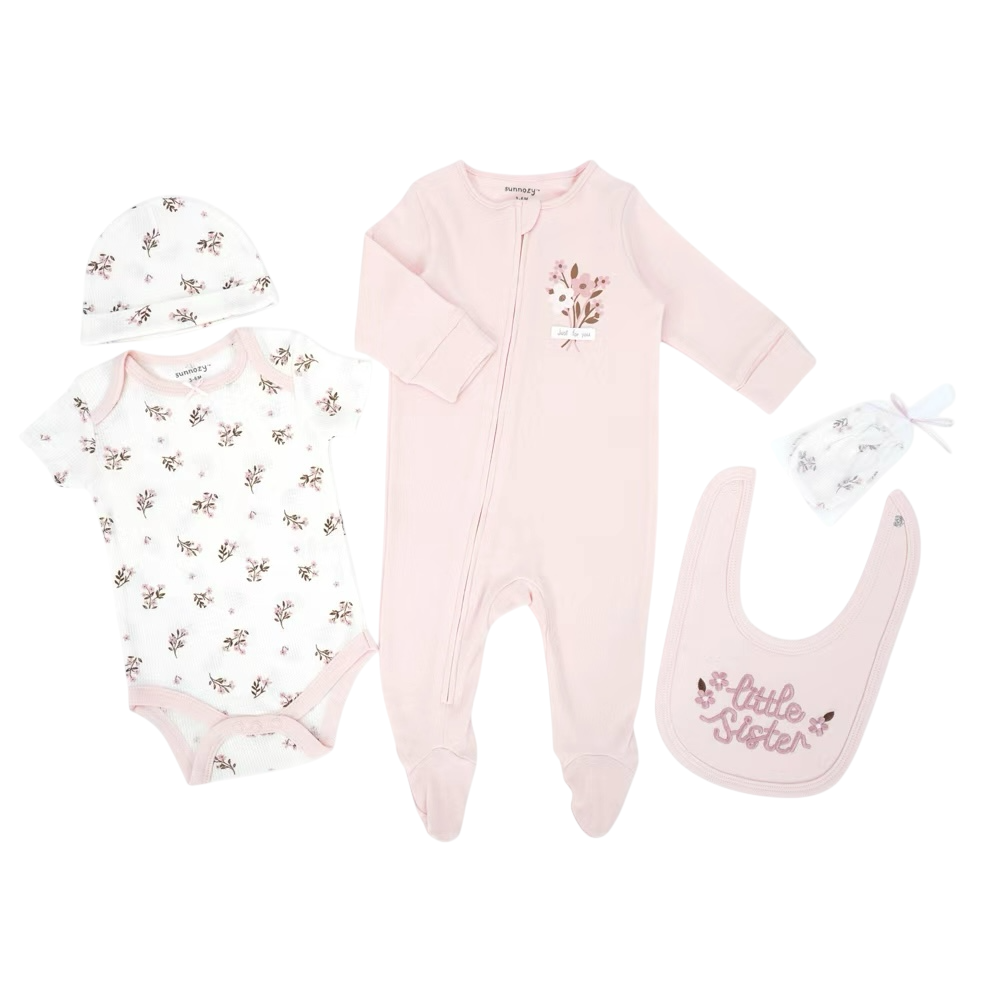 Baby Girl 5PC Starter Set