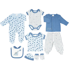 Baby Boy 8PC Starter Set
