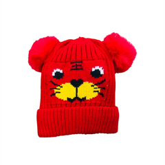 Red Woolen Cap 6M +