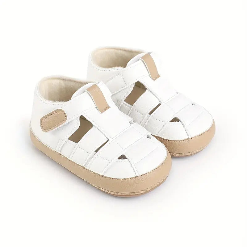 Baby Boy White Pre Walker Sandal