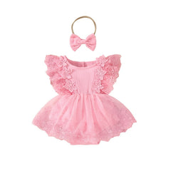 Little Princess Pink Frill Bodysuit