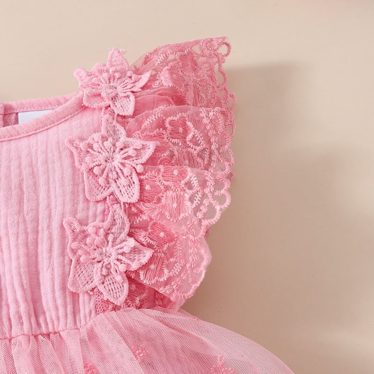 Little Princess Pink Frill Bodysuit