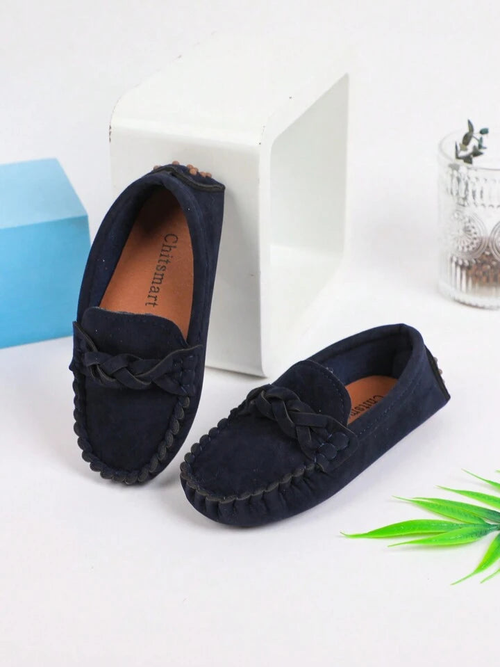 Navy Blue Loafers