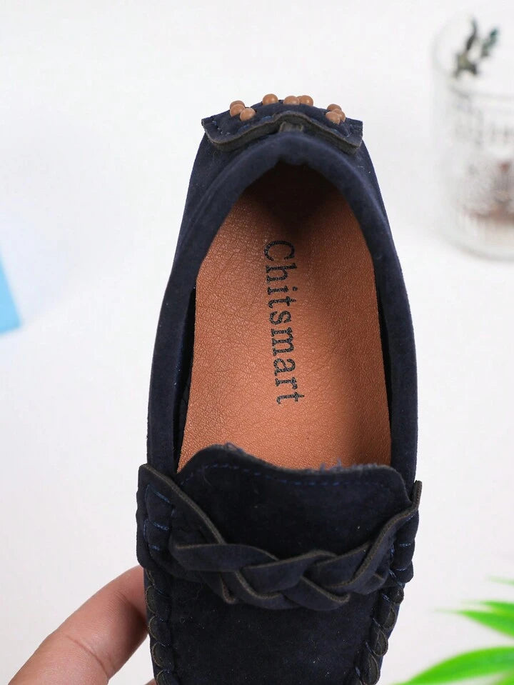 Navy Blue Loafers