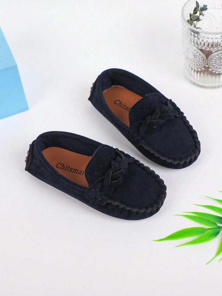 Navy Blue Loafers