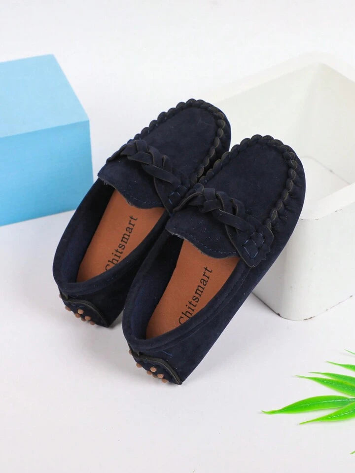 Navy Blue Loafers