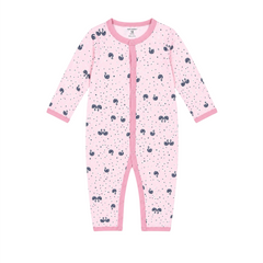 Infants Baby Girl Open Feet Romper