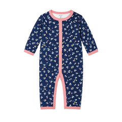 Infants Baby Girl Open Feet Romper