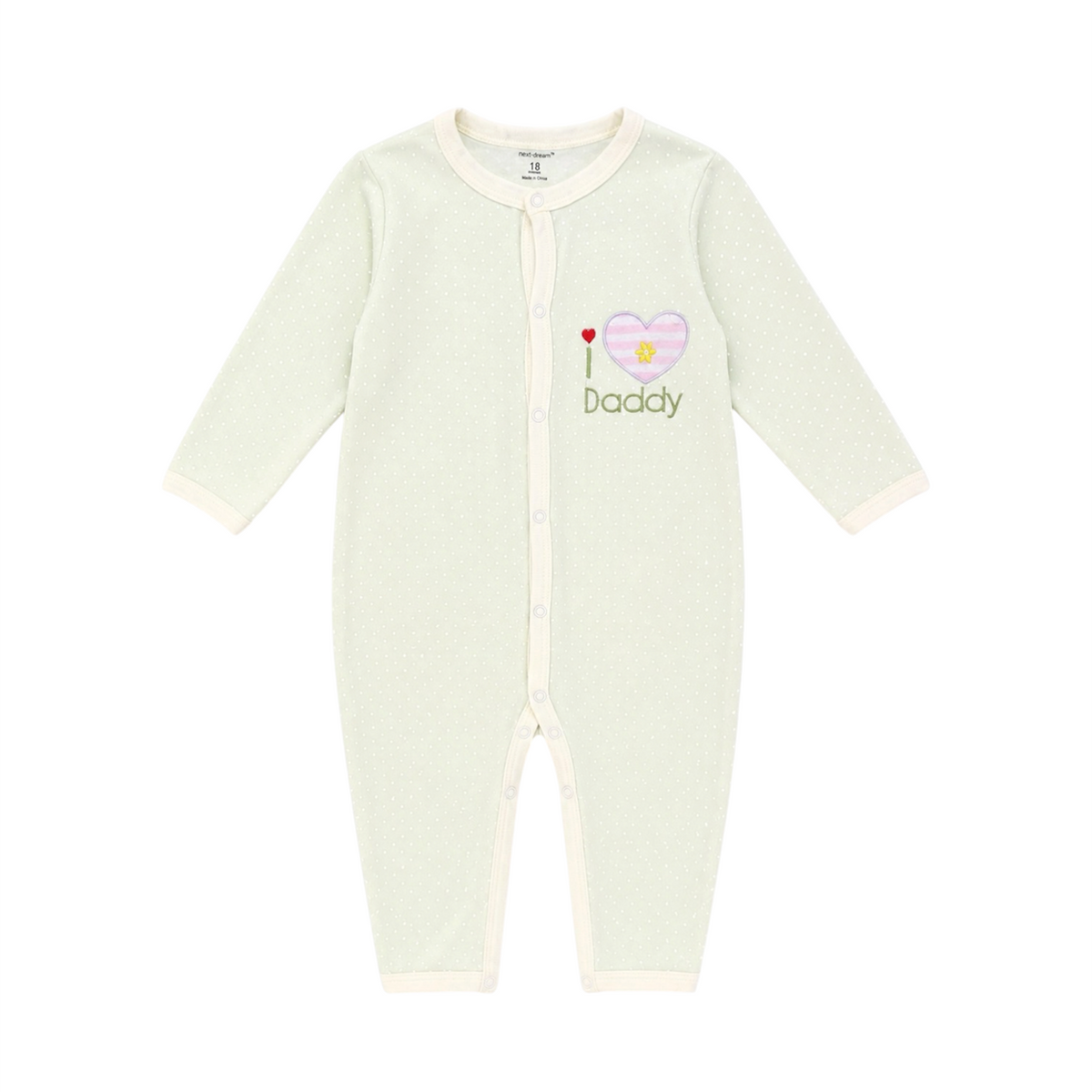 Infants Baby Girl Open Feet Romper