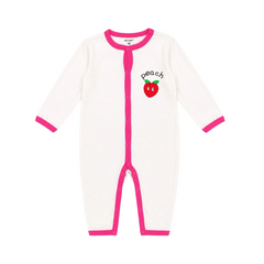 Infants Baby Girl Open Feet Romper