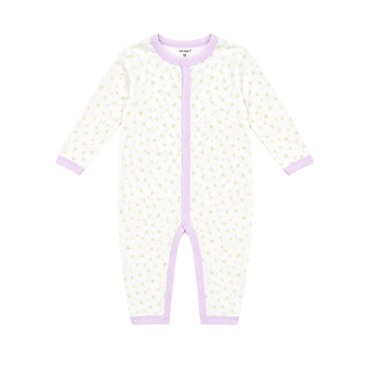Infants Baby Girl Open Feet Romper