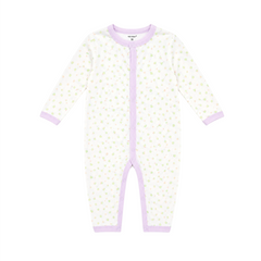 Infants Baby Girl Open Feet Romper