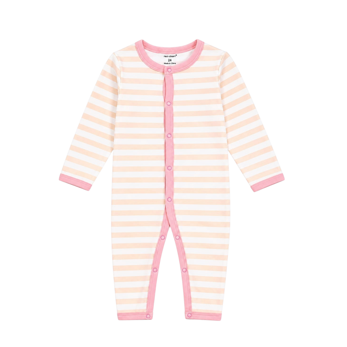 Infants Baby Girl Open Feet Romper