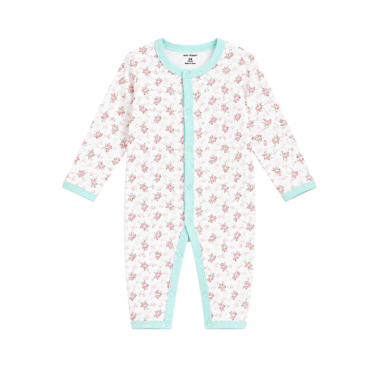 Infants Baby Girl Open Feet Romper