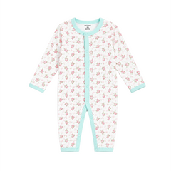 Infants Baby Girl Open Feet Romper