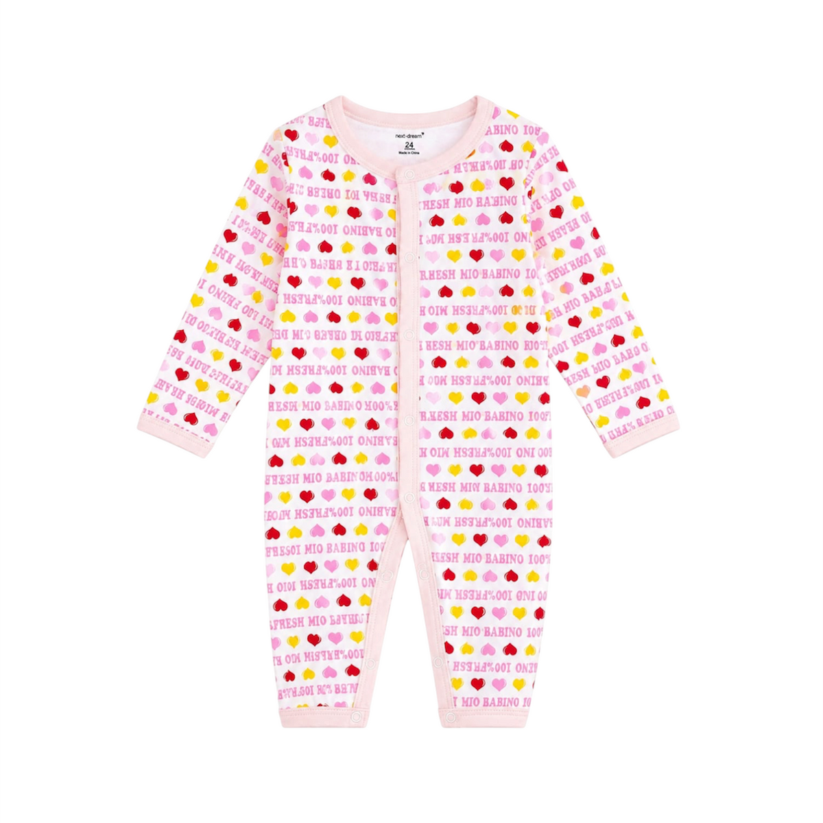 Infants Baby Girl Open Feet Romper