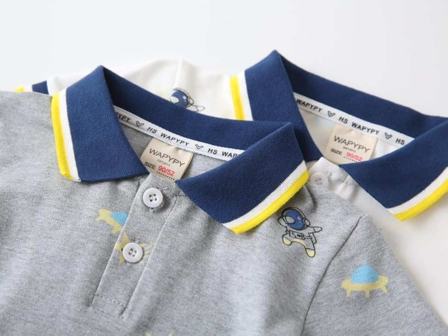 Baby Boy Space Polo T-Shirt