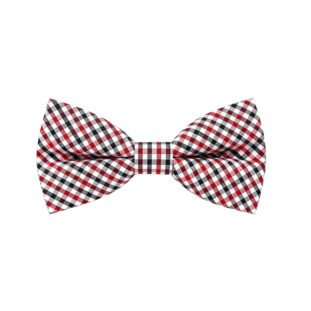 Red Checkered Bow Tie