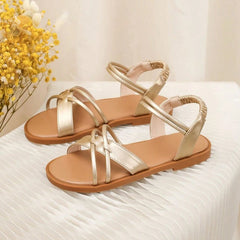Little Princess Baby Girl Golden Sandals