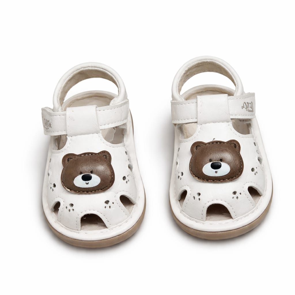 ChuChu Baby Boy White Sandals