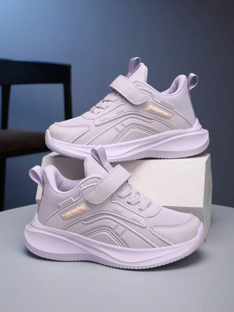 Baby Girl Purple Sports Jogger Shoes with Soft Sole