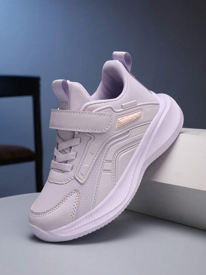 Baby Girl Purple Sports Jogger Shoes with Soft Sole
