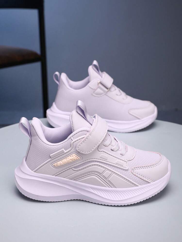 Baby Girl Purple Sports Jogger Shoes with Soft Sole