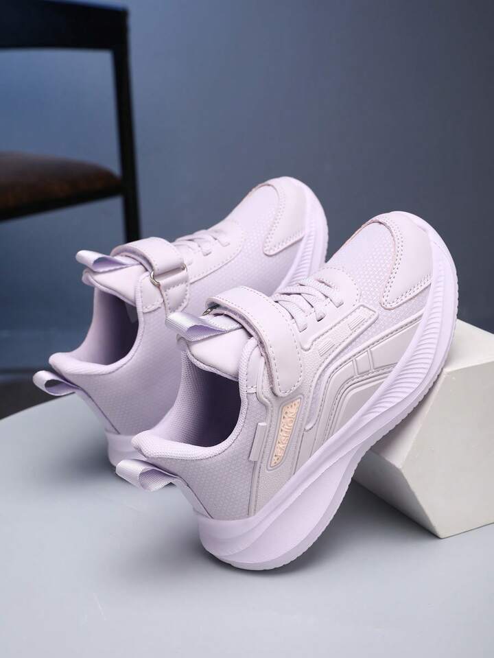 Baby Girl Purple Sports Jogger Shoes with Soft Sole