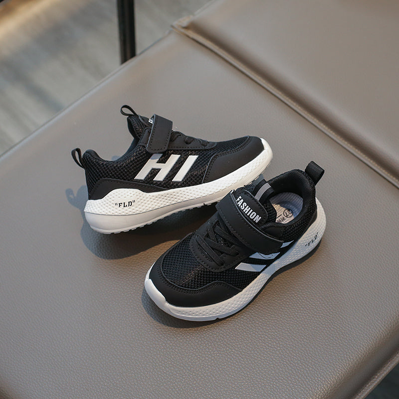 Baby Black Sports Jogger Shoes