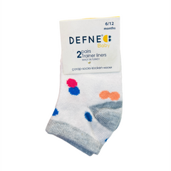 Baby Ankle Trainer Socks – 2 Pair Pack