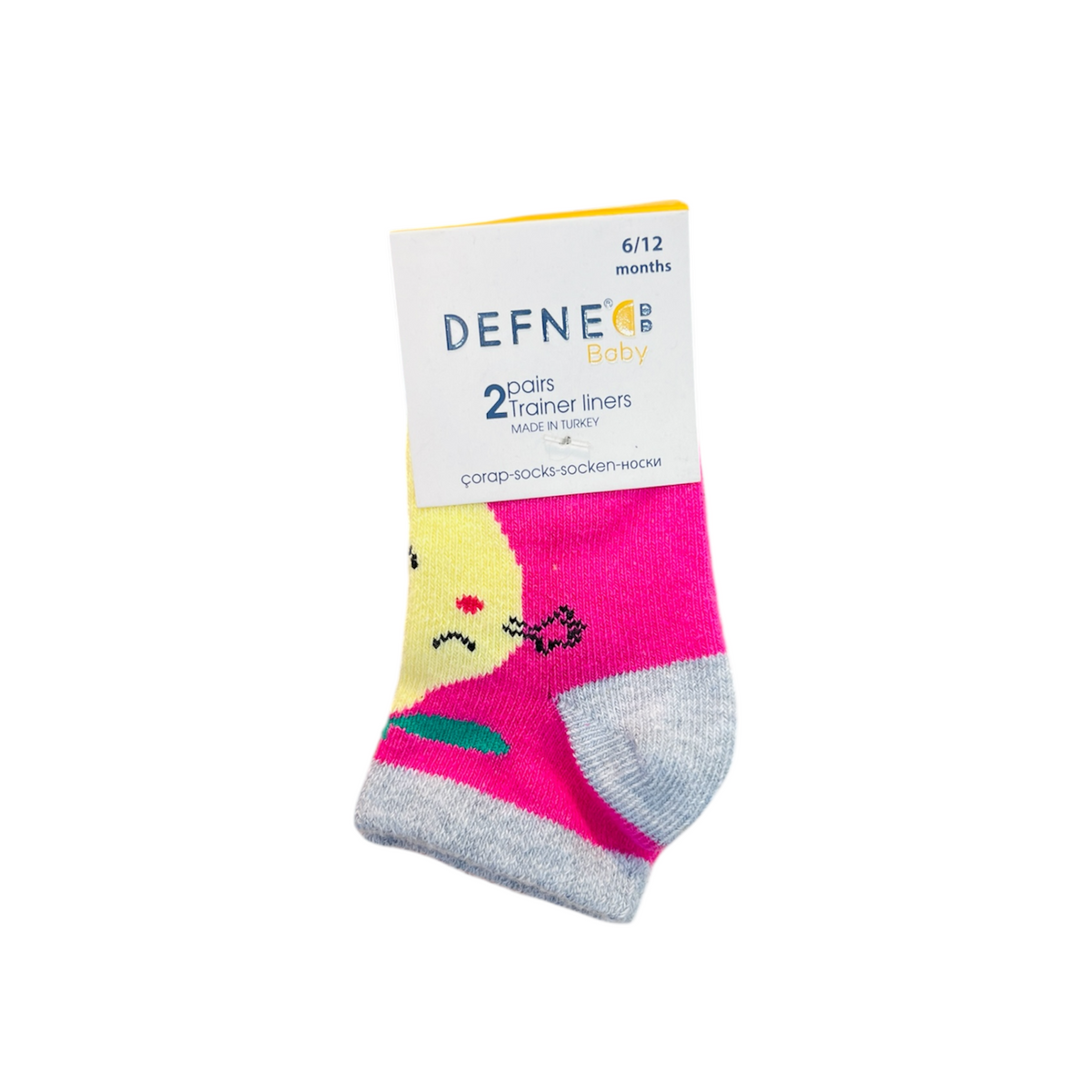Baby Ankle Trainer Socks – 2 Pair Pack