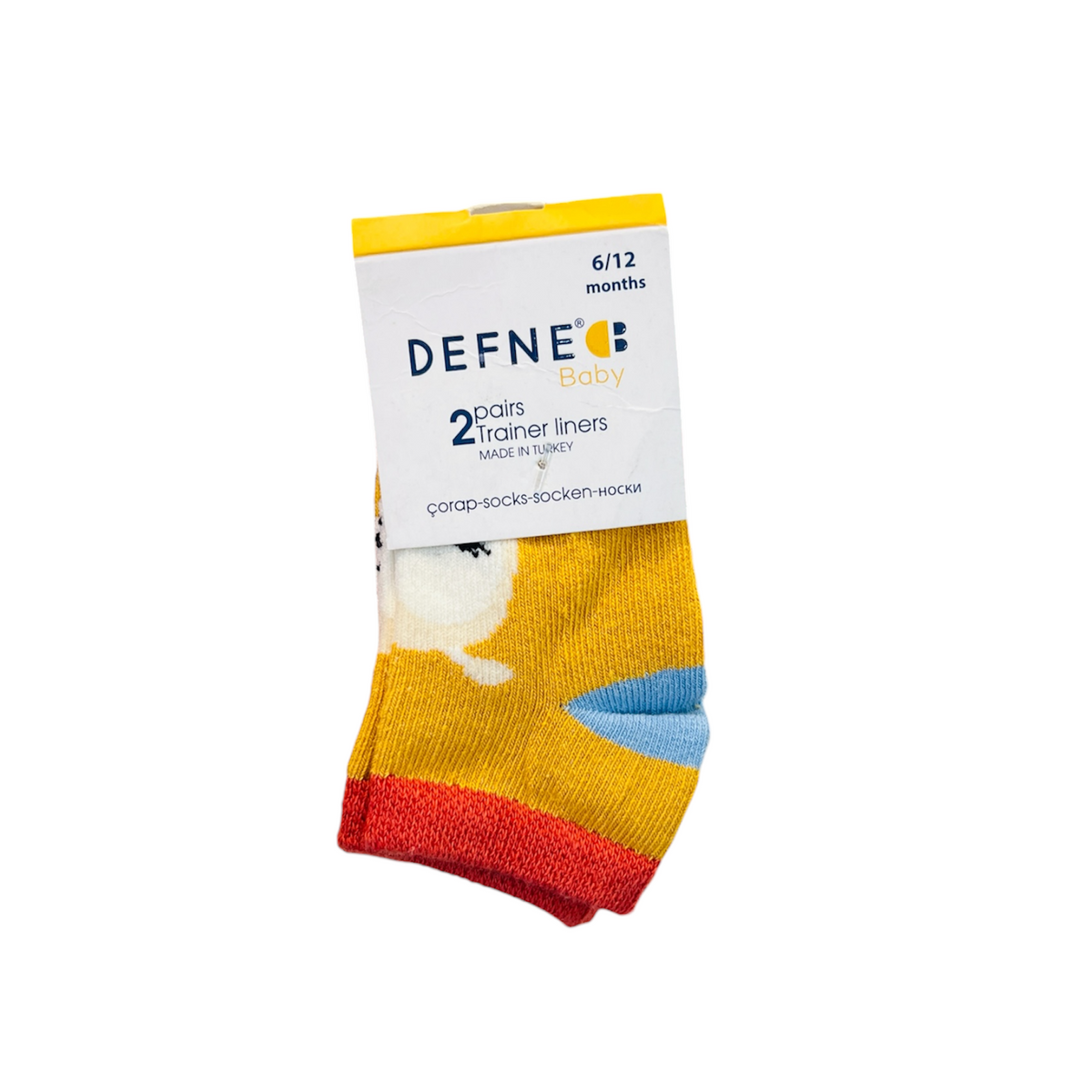 Baby Ankle Trainer Socks – 2 Pair Pack