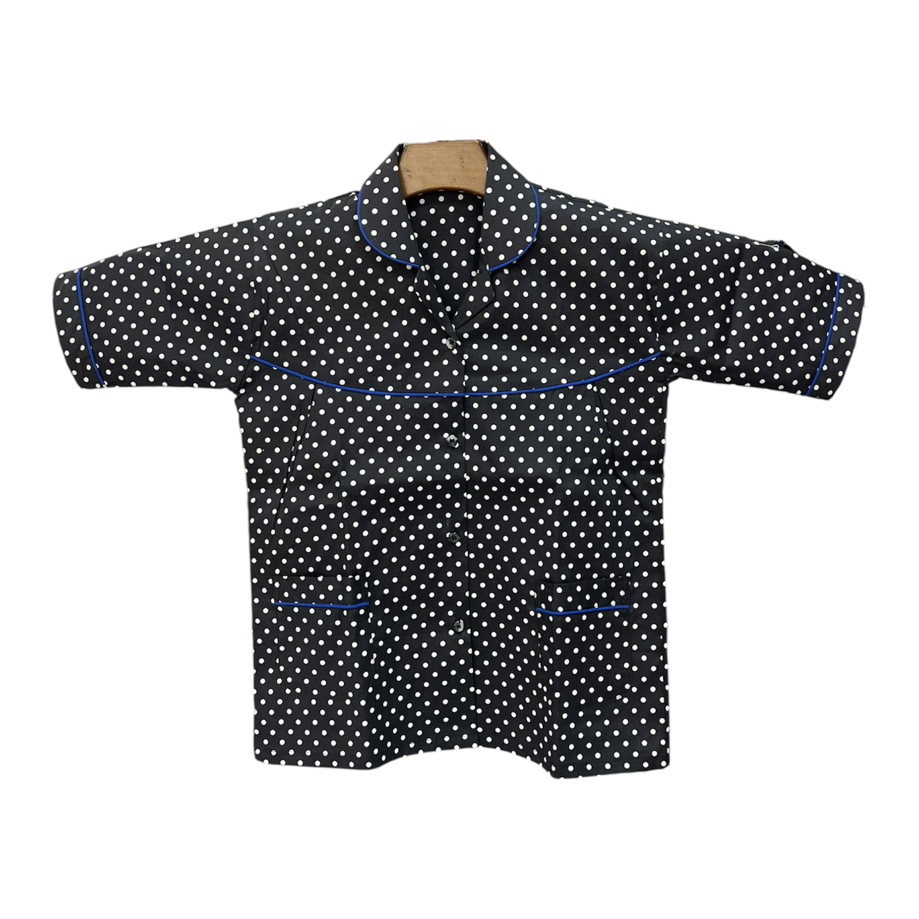 Black Cotton Night Suit