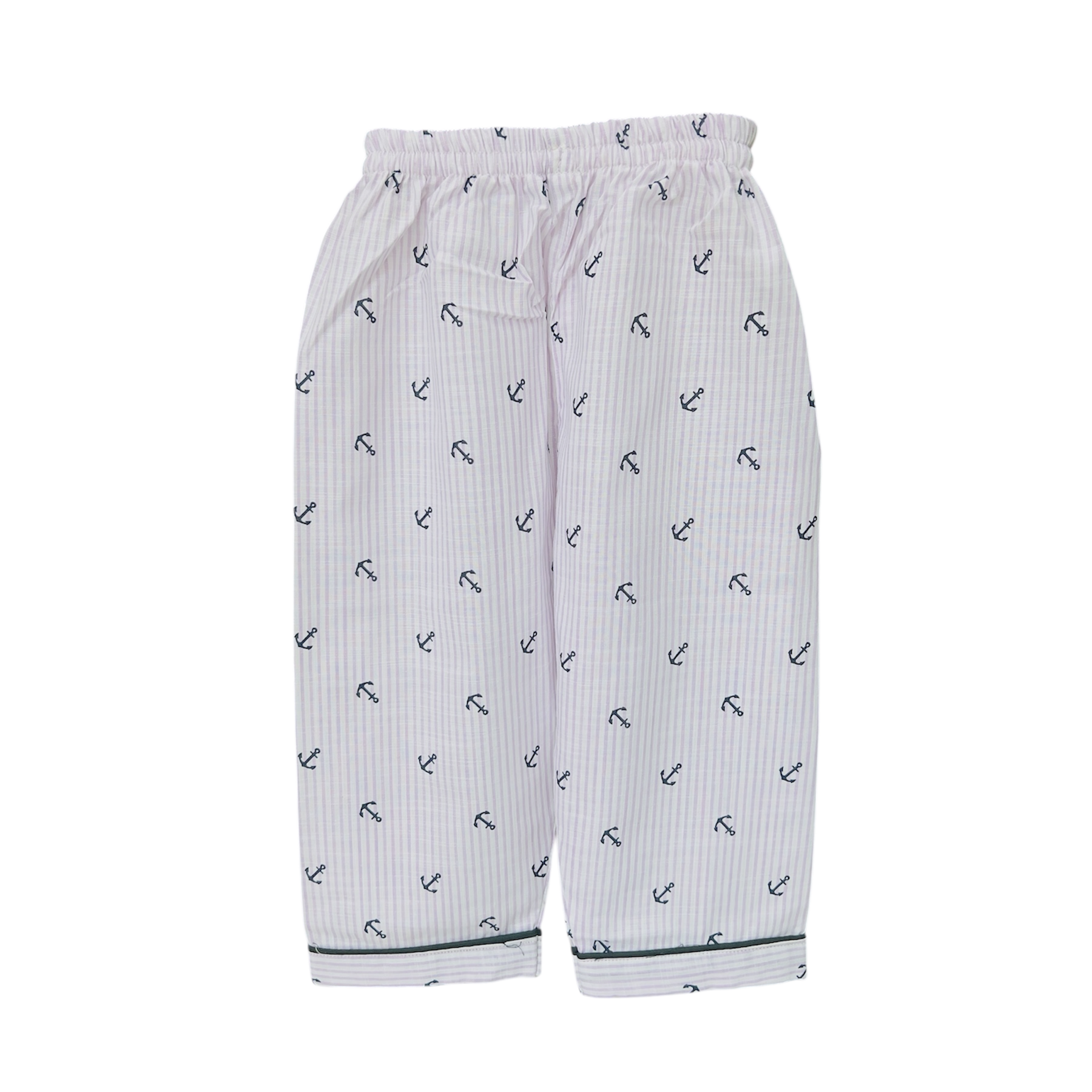 White Stripes Cotton Night suit
