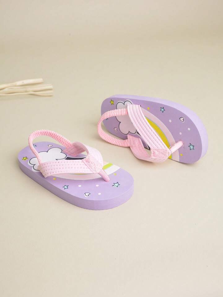 Baby rainbow flip flops online