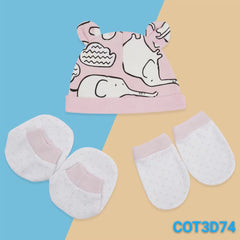 3PK Soft Touch Cap Set