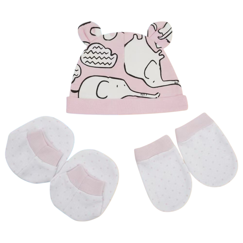 3PK Soft Touch Cap Set