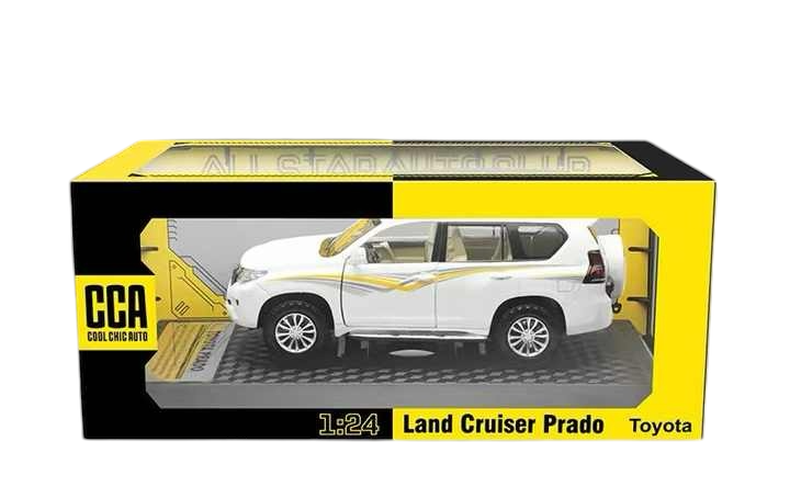 CCA 1:24 Prado ALLOY PULLBACK 
DIECAST CAR MODEL