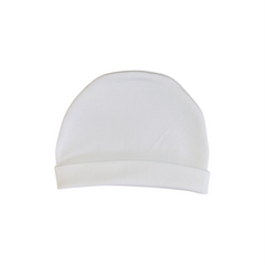 Baby Round Caps White