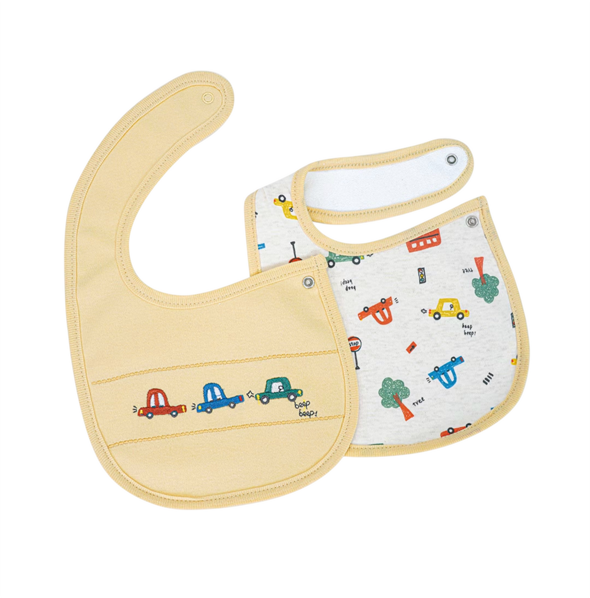 2PC Yellow Bib Set