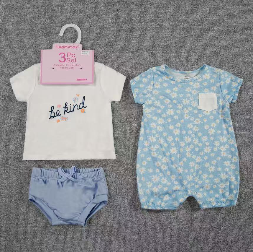 Baby Girl 3 Piece Summer Outfit