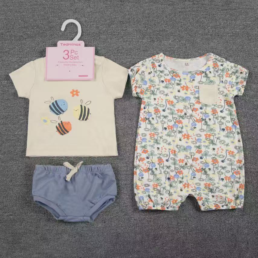Baby Girl 3 Piece Summer Outfit