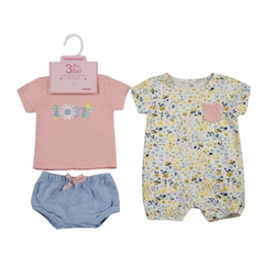 Baby Girl 3 Piece Summer Outfit