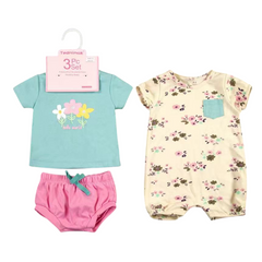 Baby Girl 3 Piece Summer Outfit