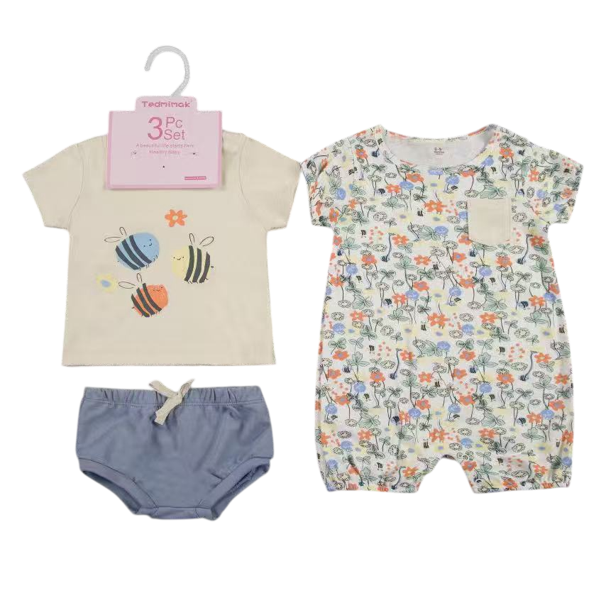 Baby Girl 3 Piece Summer Outfit