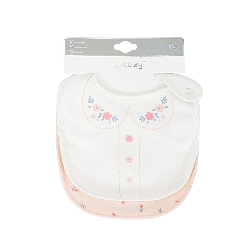 2PC Flower Bib Set